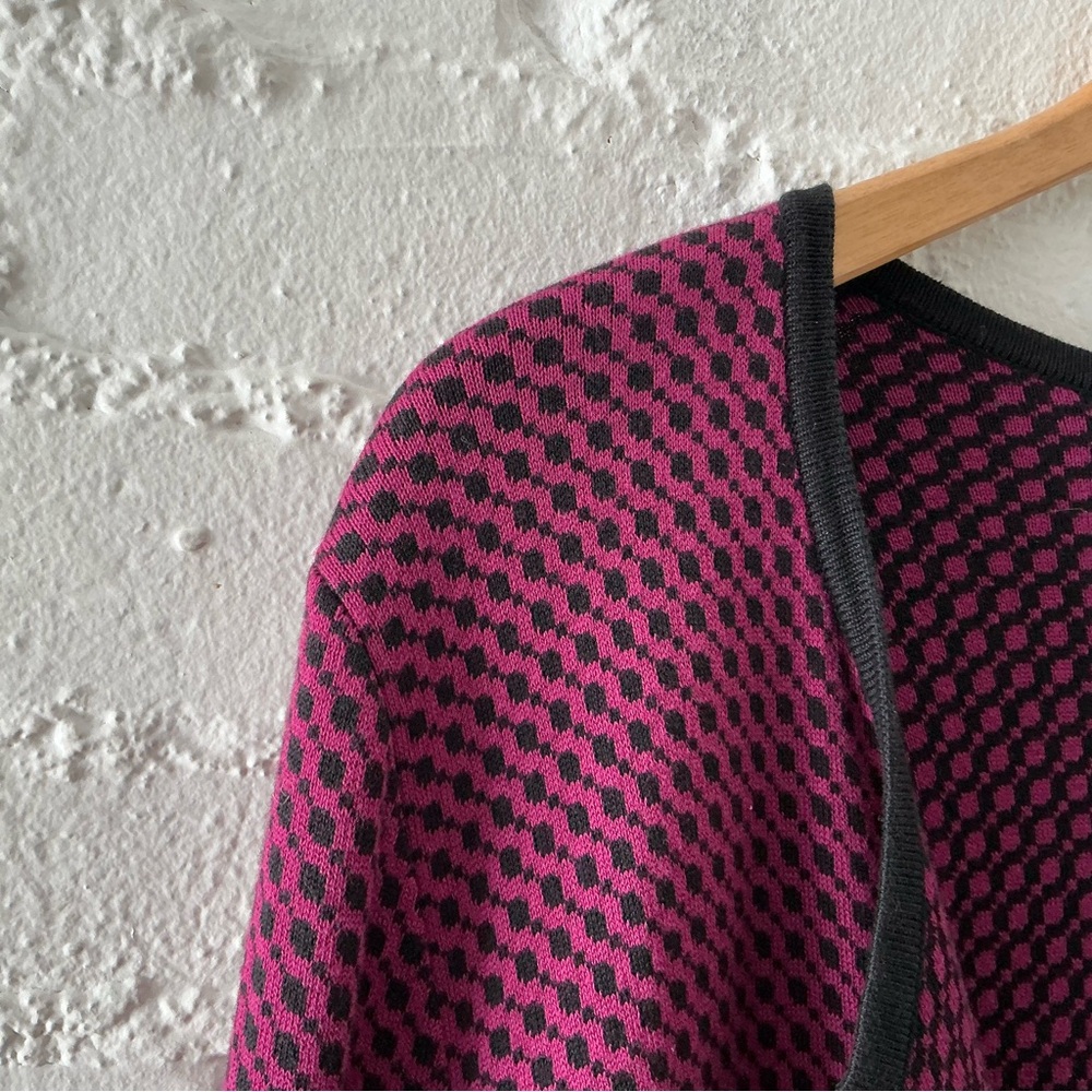 Pendleton Cardigan Sweater One Button Cotton Knit… - image 2